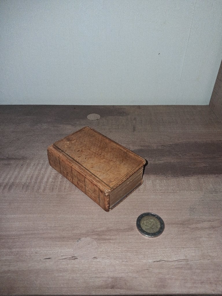 Antiek klein psalmboekje / kerkboekje 1847, Antiek en Kunst, Antiek | Boeken en Bijbels, Ophalen of Verzenden