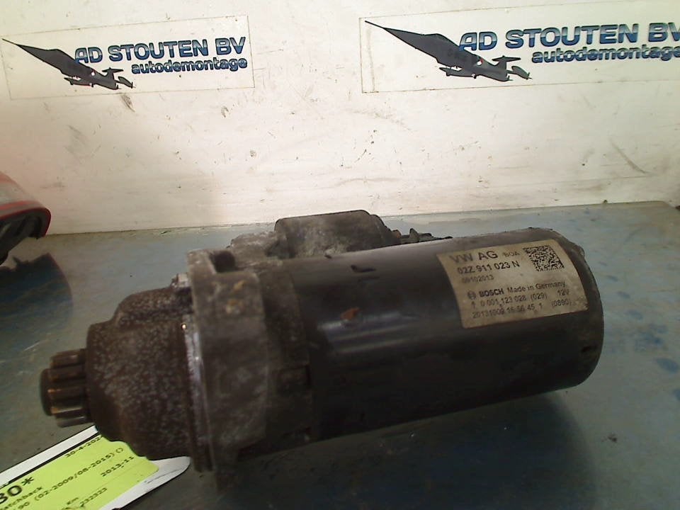 Startmotor Volkswagen Polo V (6R) 2013 02Z911023N, Auto-onderdelen, Gebruikt, Volkswagen, Volkswagen AG, Kundenbetreuung@volkswagen.de