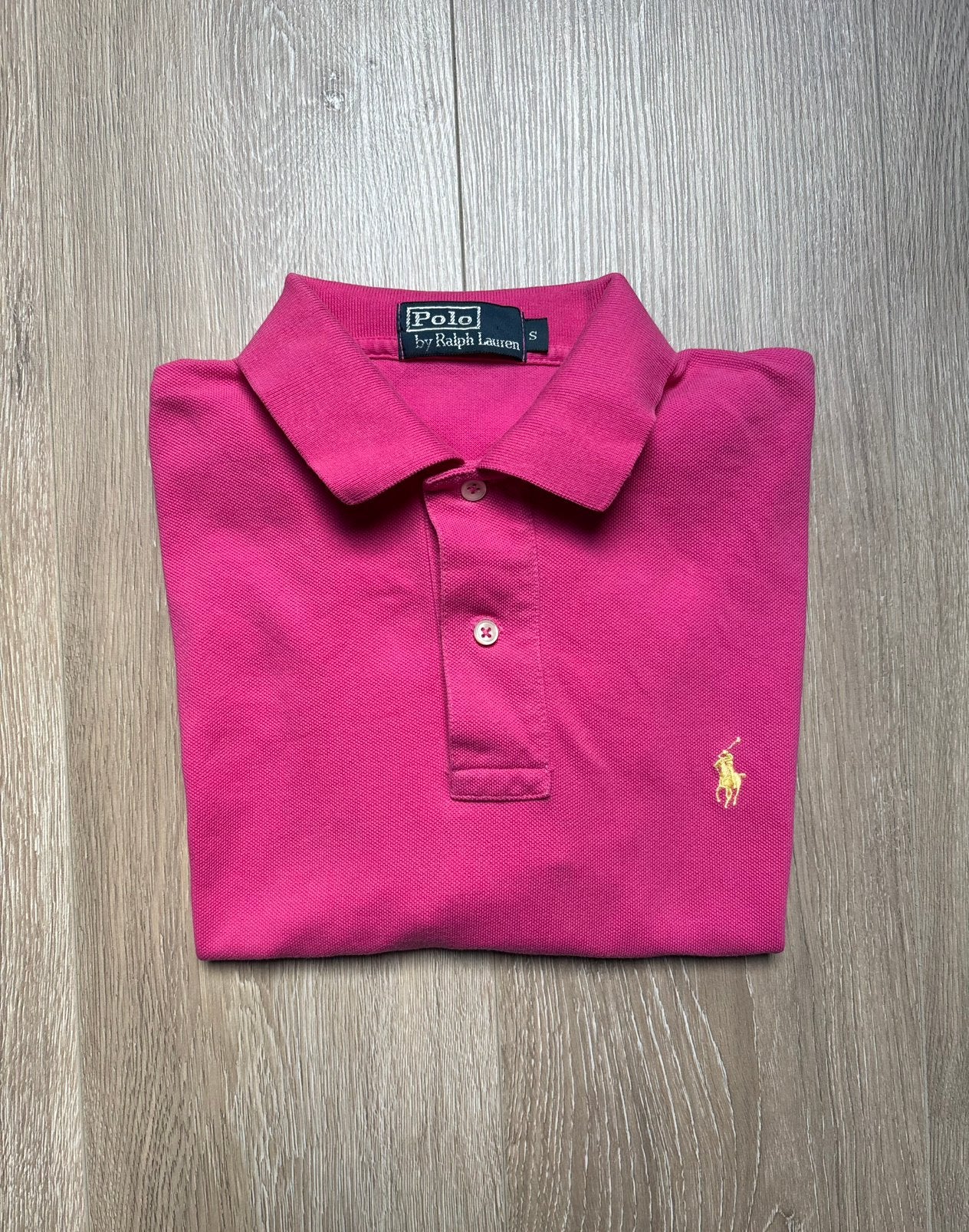 Ralph Lauren polo roze RL019 maat M, Ophalen of Verzenden, Zo goed als nieuw, Maat 48/50 (M), Roze