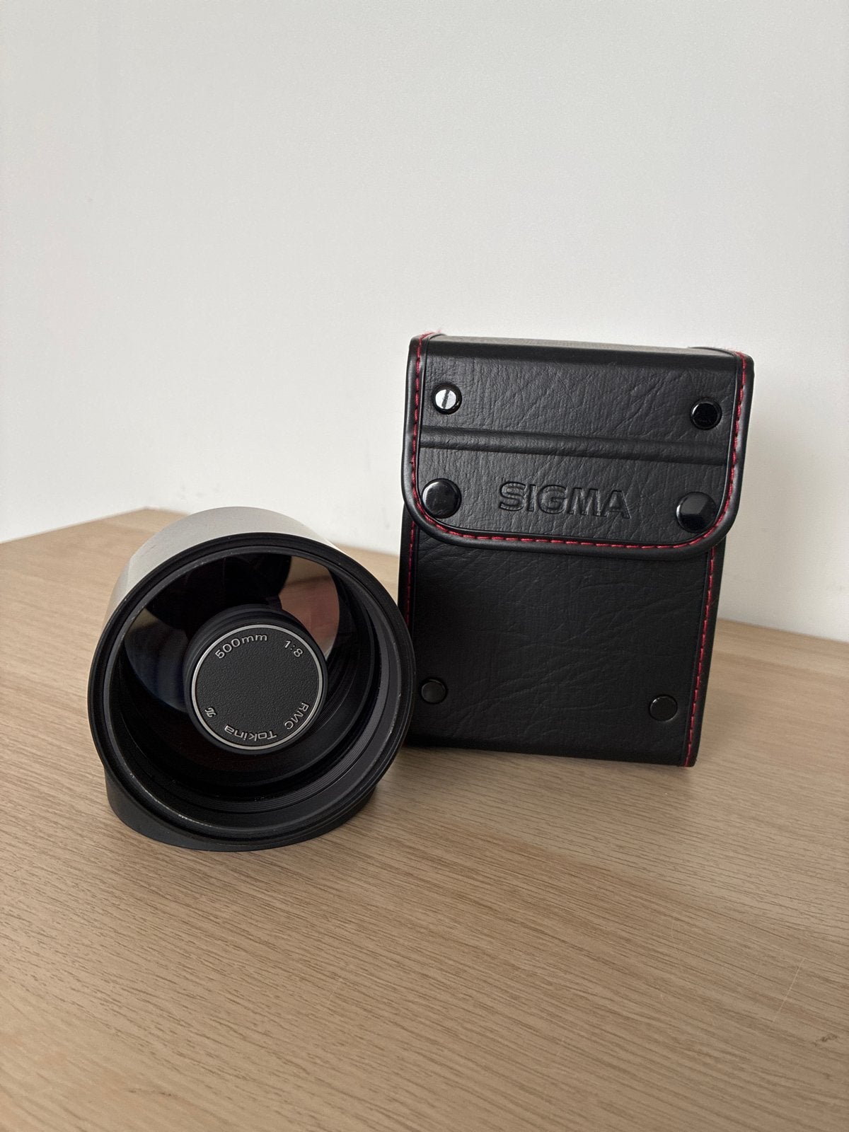 Tokina RMC 500mm f/8 spiegeltelelens met Sigma hoes, Audio, Tv en Foto, Gebruikt, Tokina, Overige vattingen, Handmatige focus