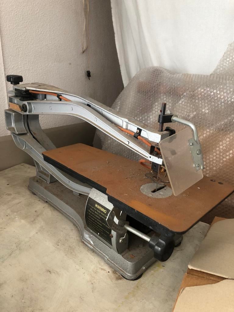 Huvema Figuurzaagmachine - Nauwkeurig en Betrouwbaar, Ophalen, Gebruikt, 30 tot 70 mm, Figuurzaag