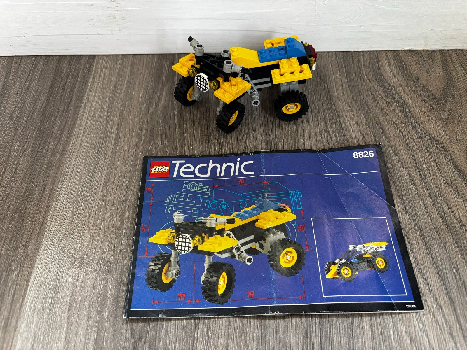 Lego Technic 8826 Quad Bike, Ophalen of Verzenden, Gebruikt