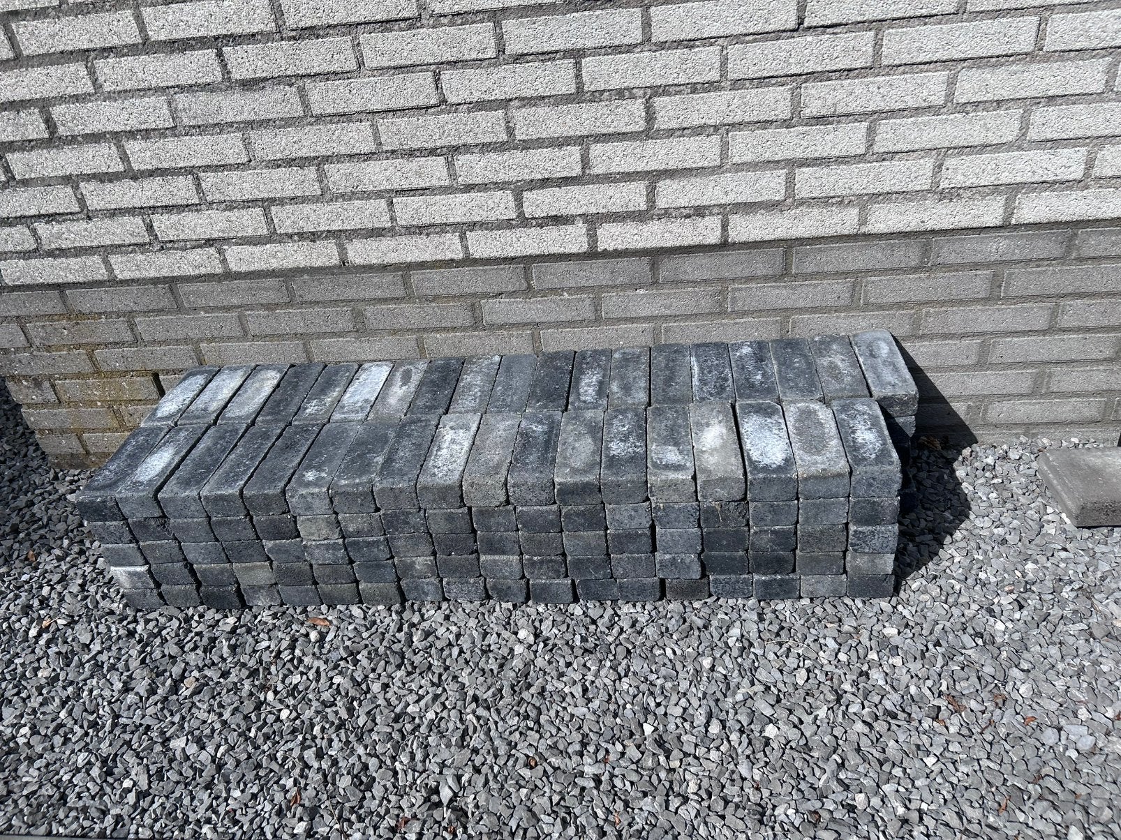 Klinkers antraciet ongebruikt 180 stuks, Ophalen, Nieuw, Beton, Klinkers