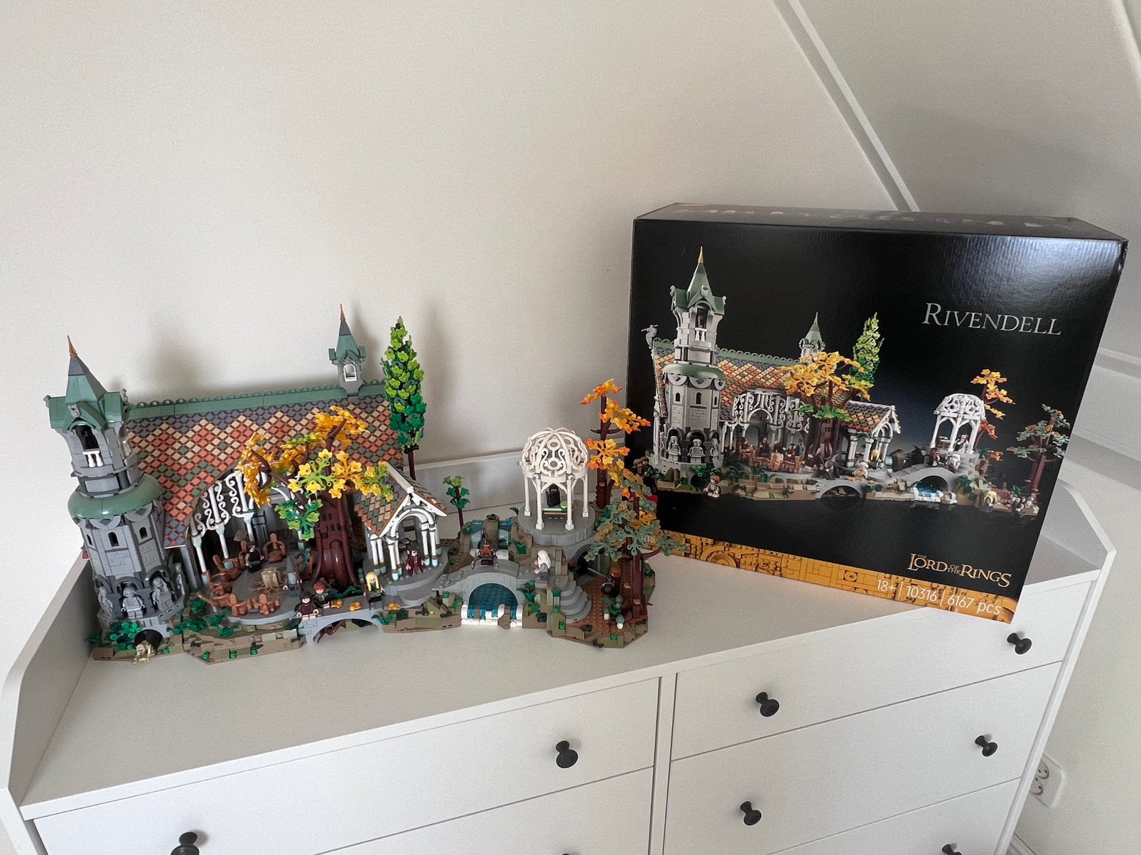 LEGO Icons: The Lord of the Rings – Rivendell (setnr 10316), Ophalen, Zo goed als nieuw
