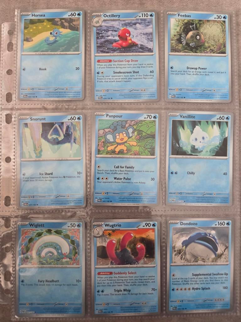 Negen Pokémon kaarten, Ophalen of Verzenden