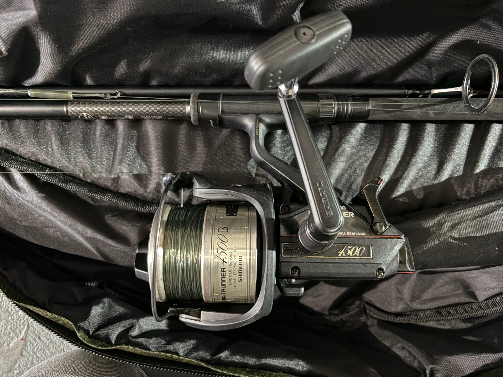 2 Shimano 4500B met 1 orginele doos, Ophalen, Zo goed als nieuw, Molen