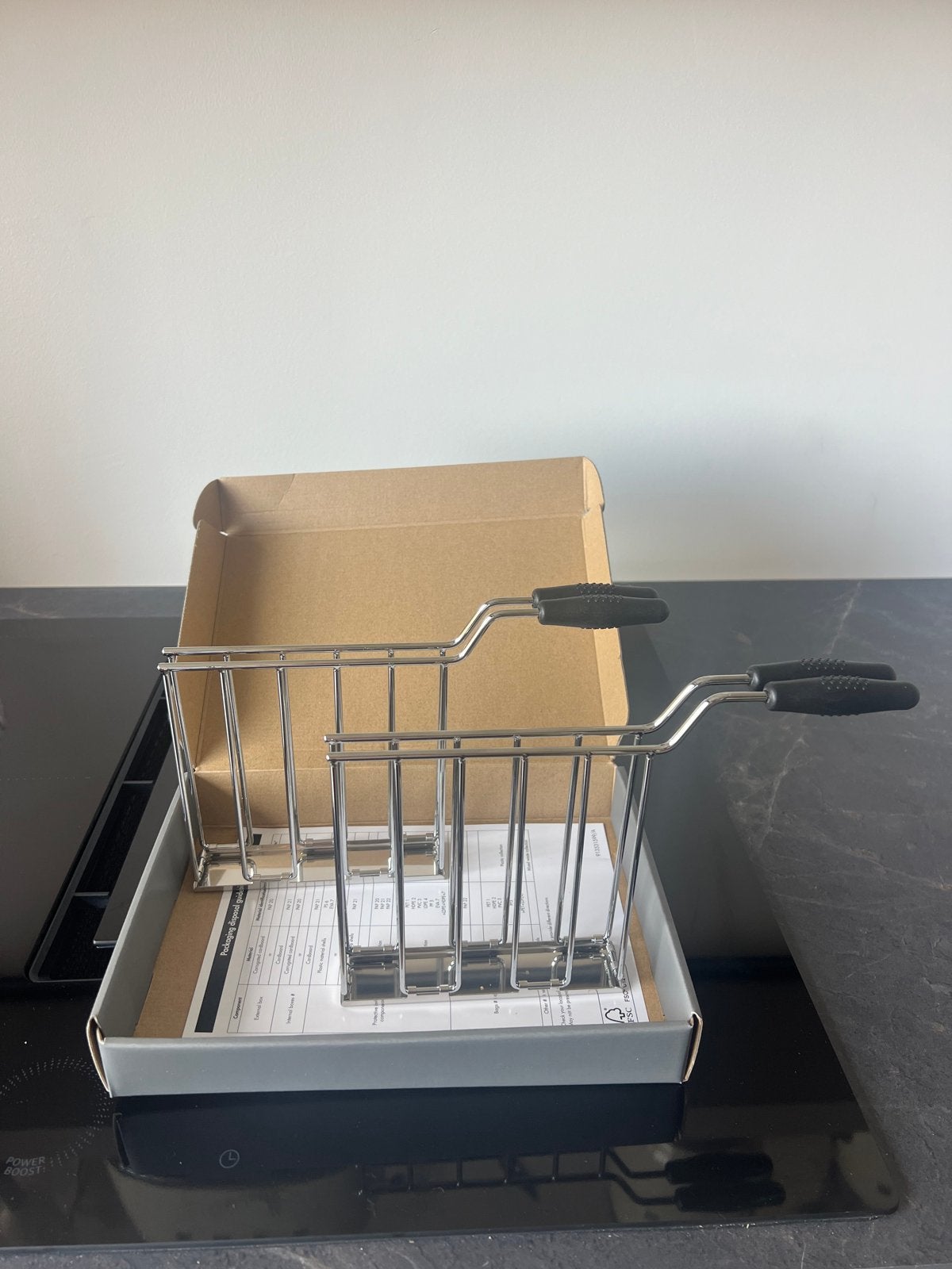SMEG TSSRO1 Sandwichrek voor broodrooster - Nieuw in doos, Ophalen of Verzenden, Nieuw