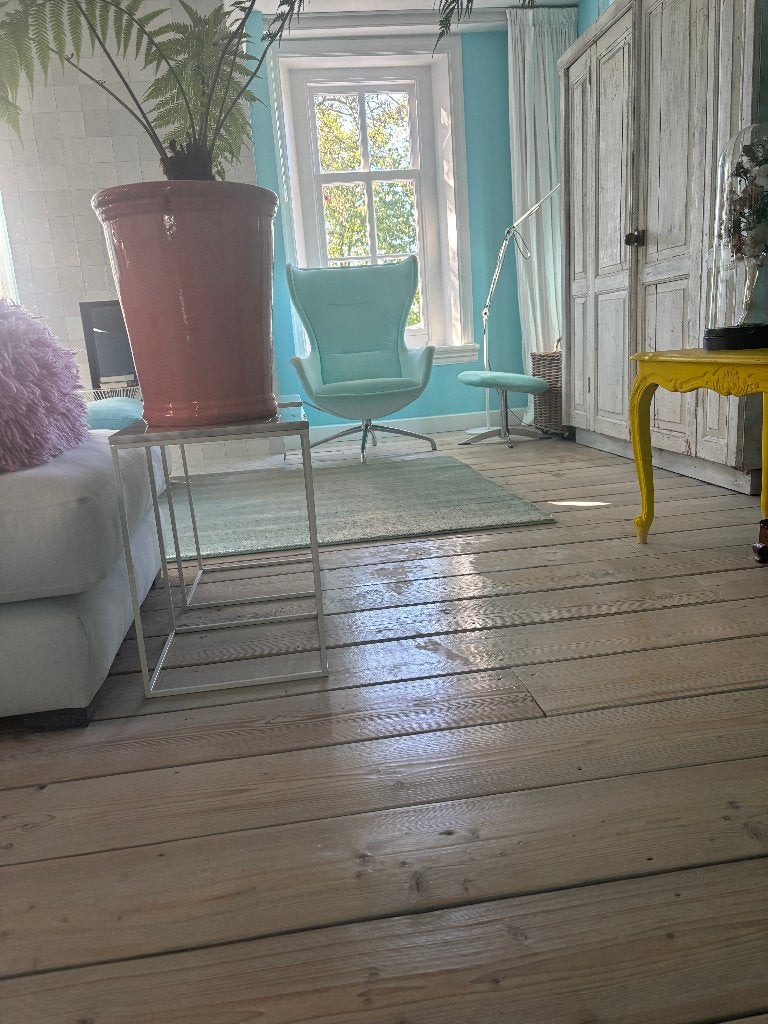35 m2 Steigerhouten Vloerplanken - Mooi en Goed Onderhouden, Ophalen, Gebruikt, 25 tot 50 mm, 250 tot 300 cm