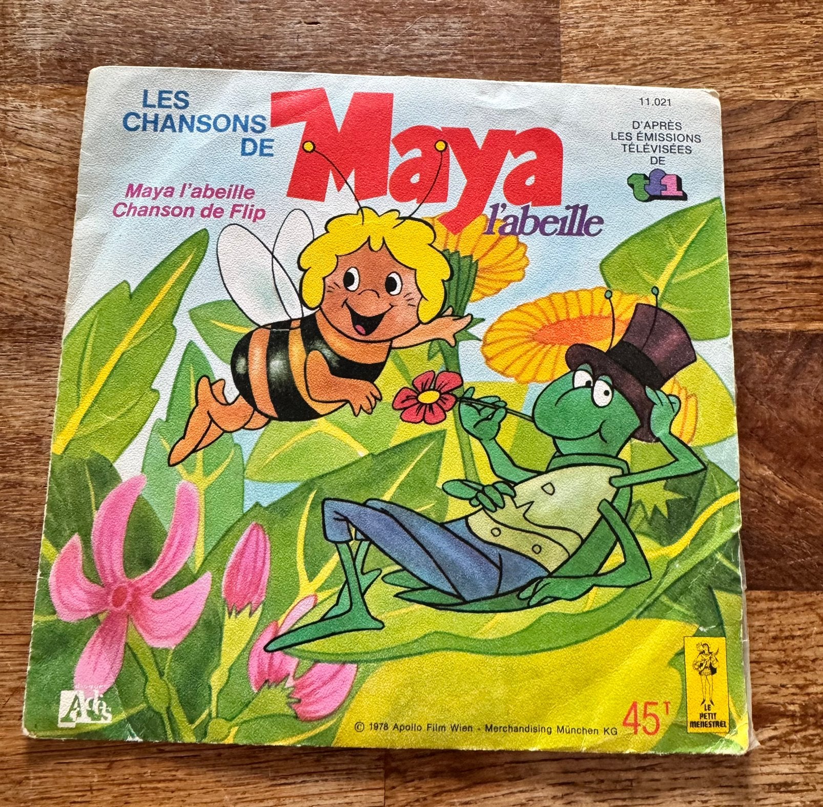 Vinyl Single - Les Chansons De Maya L'abeille, Ophalen of Verzenden, Gebruikt