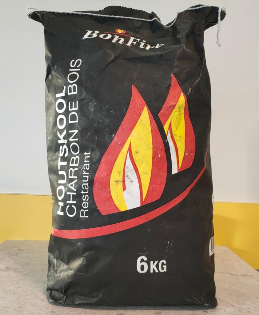 BonFire Houtskool Restaurant Kwaliteit 6KG, Ophalen of Verzenden