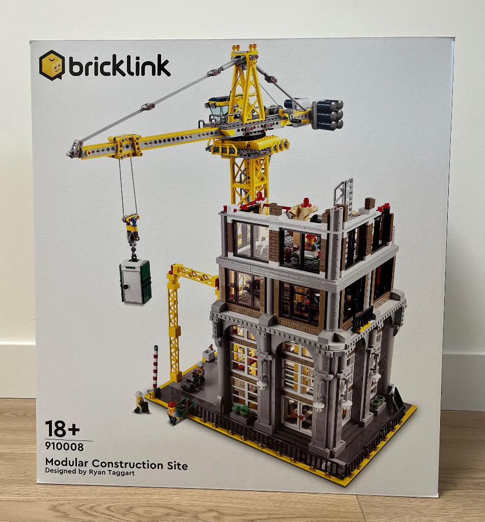LEGO Modular Construction Site 910008, Overige thema's, Lego, Nieuw, Ophalen of Verzenden