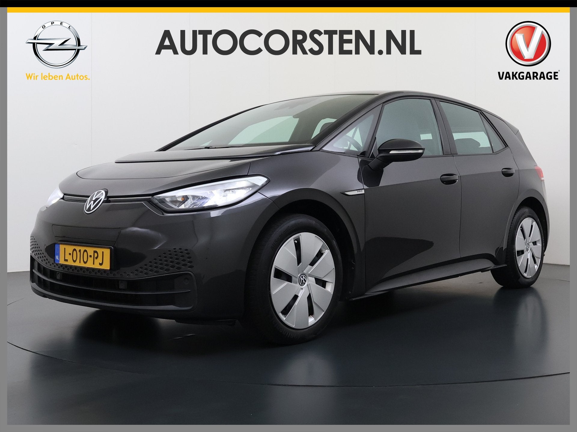 Volkswagen ID.3 62kWh SOH 91% Adap.Cruise Stoel+Stuurverwarm, Auto's, Automaat, Dealer onderhouden, Gebruikt, ID.3