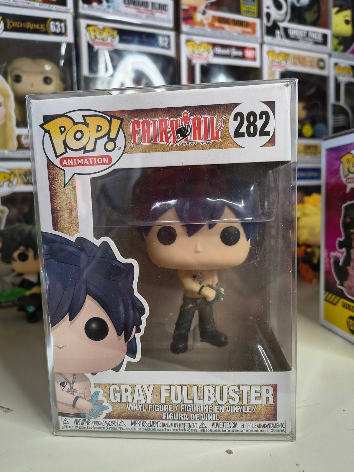 Funko Pop! Fairy Tail Gray Fullbuster #282, Ophalen of Verzenden, Nieuw