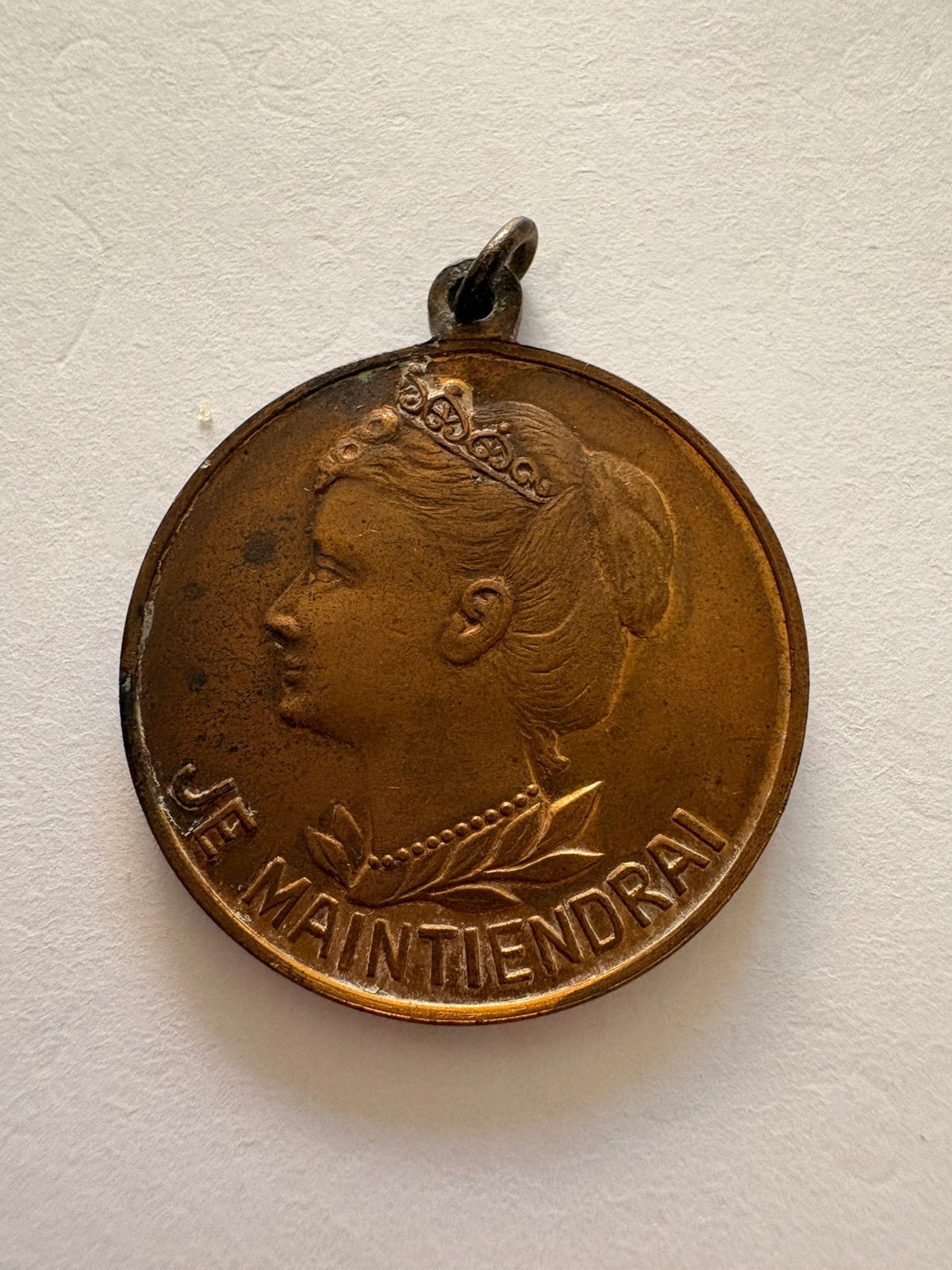 Jubileum medaille 1923 Wilhelmina, Ophalen of Verzenden, Koningin Wilhelmina