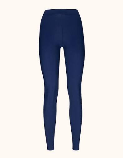 Mooie donkerblauwe legging, Legging, Blauw, Nieuw, Overige maten