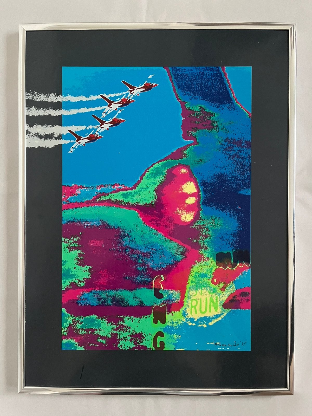 HENK VAN DER VET. — ‘86. —. FOKKER F16., Ophalen of Verzenden