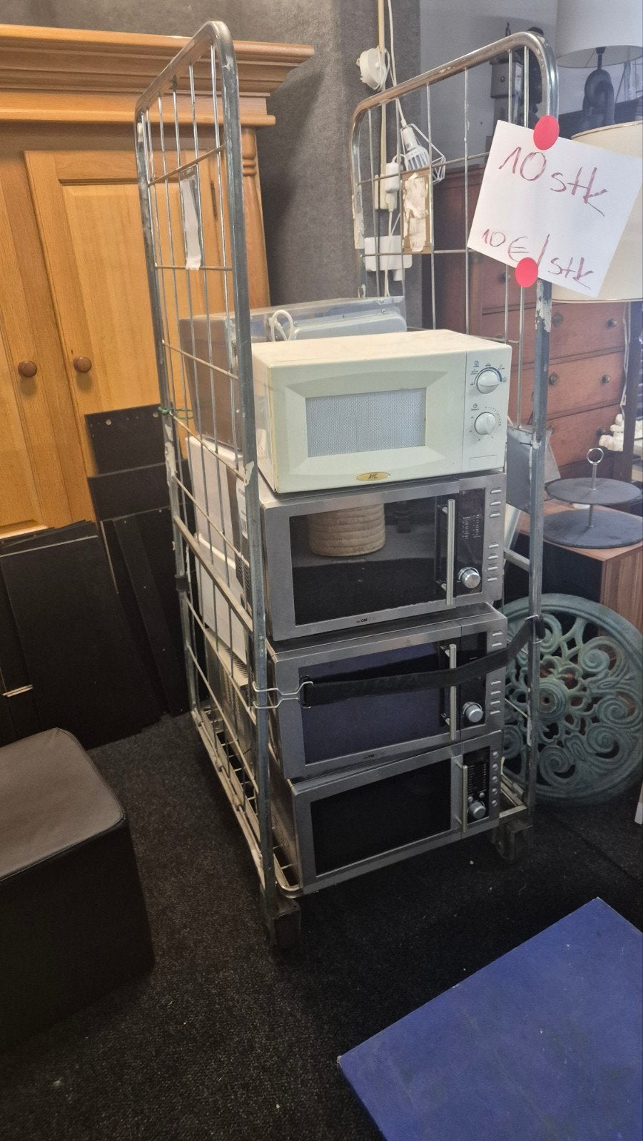 10 gebruikte magnetrons - 10 euro per stuk, samen 100 euro, Witgoed en Apparatuur, Magnetrons, Ophalen, Gebruikt, Onbekend, Magnetron