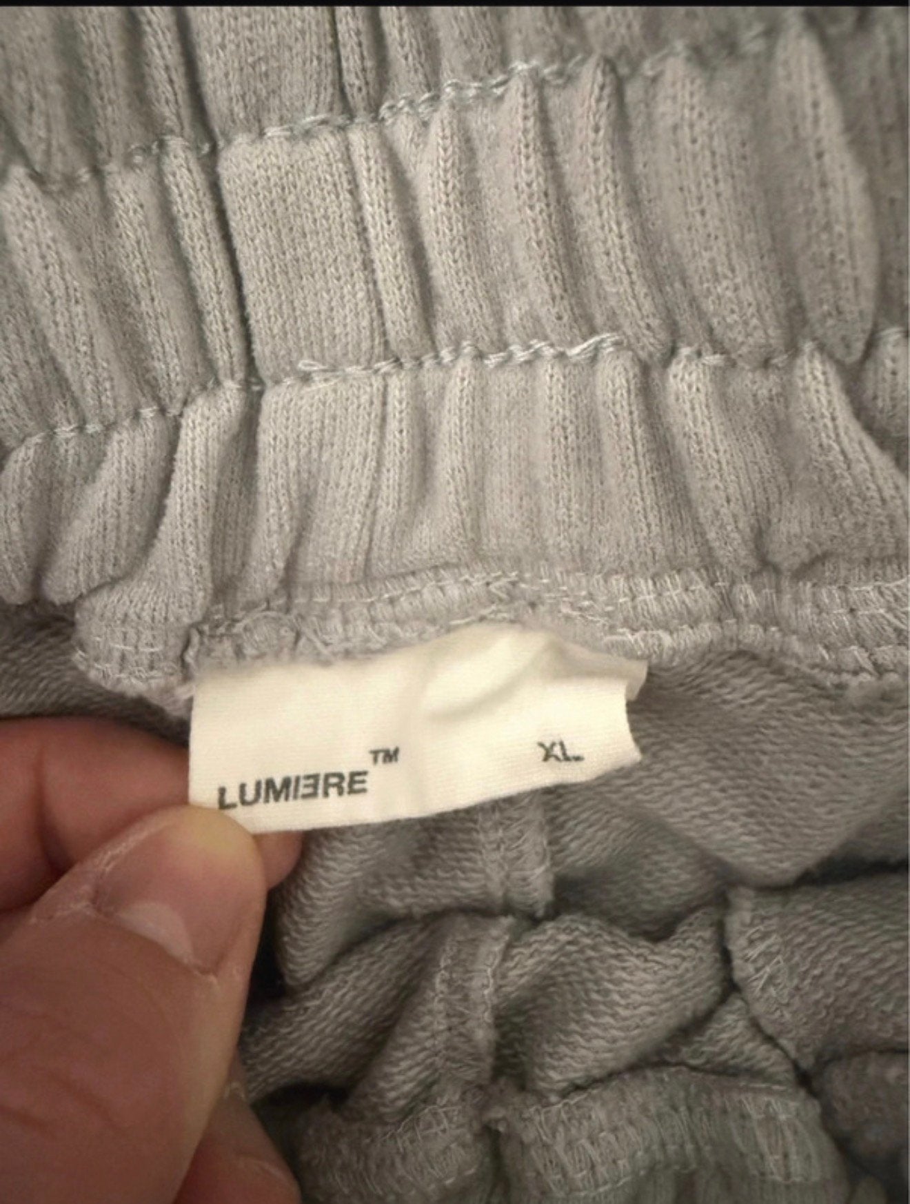 Grijze Lumi3Re Short, Ophalen of Verzenden, Nieuw, Maat 56/58 (XL), Grijs