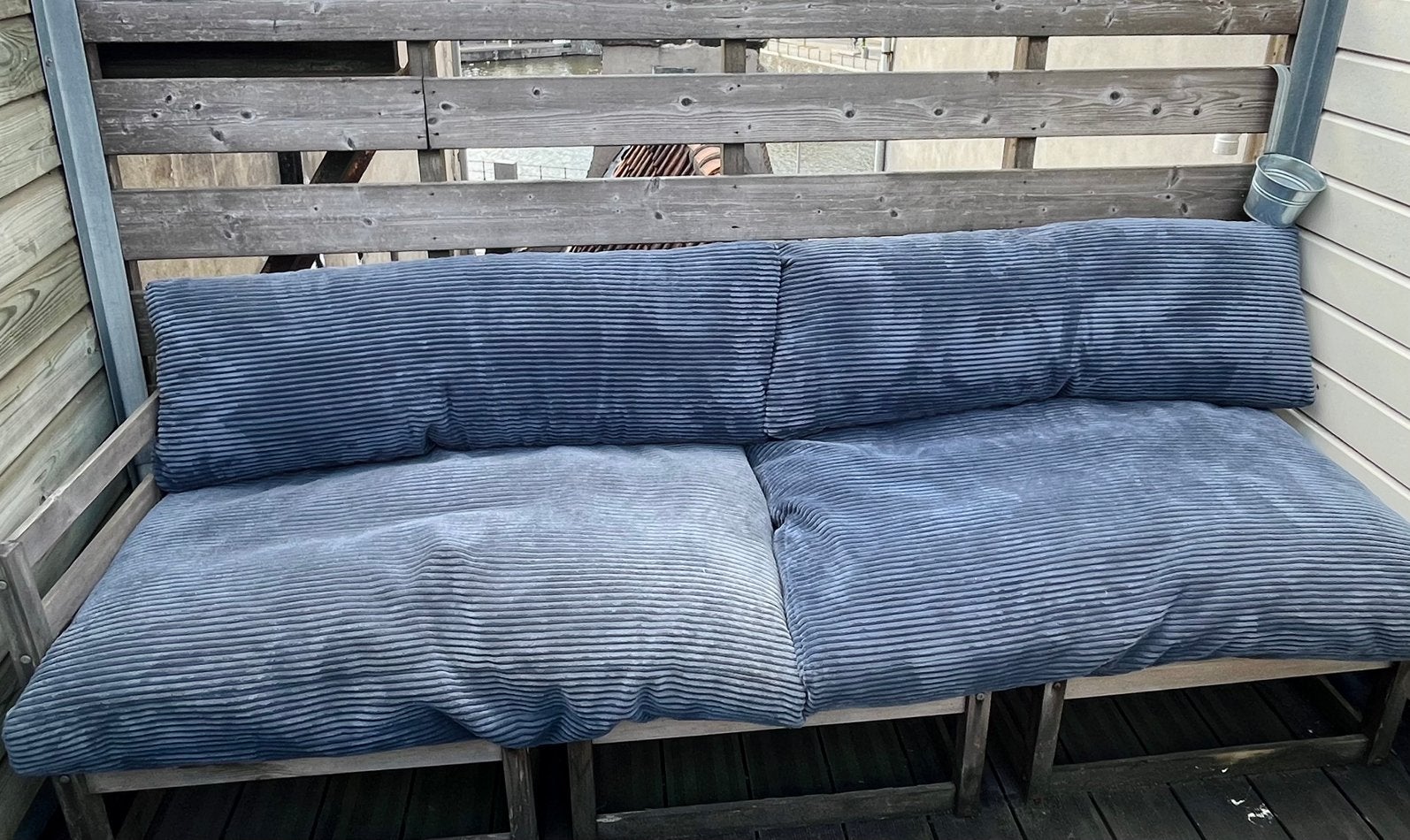 Palletkussens voor buiten, Ophalen, Overige merken, Gebruikt, Blauw