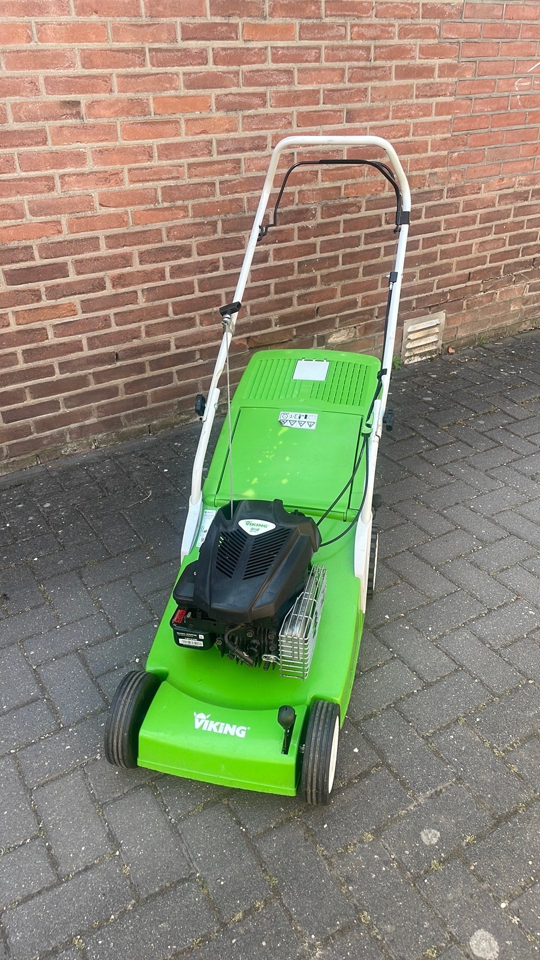 VIKING (stihl) motormaaier, Ophalen, Cirkelmaaier, Gebruikt, Opvangbak