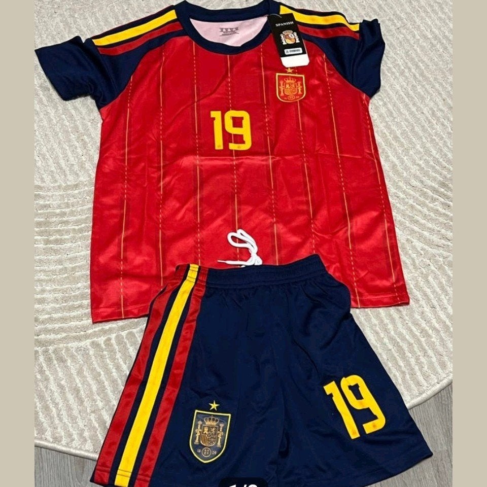 Spanje Thuistenue Lamine Yamal #19 -, Ophalen of Verzenden, Nieuw, Overige maten