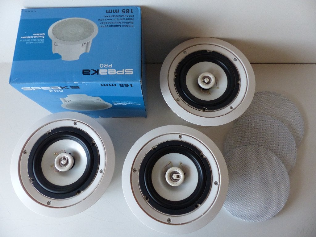 SpeaKa Professional 165 MM Inbouwluidspreker 80 W