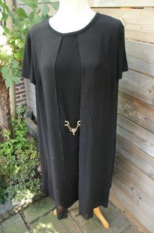Jurk zwart Joseph Ribkoff mt 48 Vaste prijs, Kleding | Dames, Zwart, Maat 46/48 (XL) of groter, Joseph Ribkoff, Ophalen of Verzenden