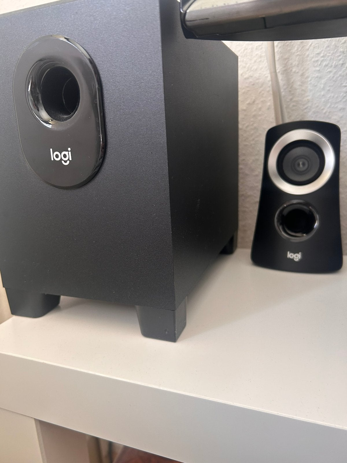 Pc speakers van logitech, Ophalen, Gebruikt
