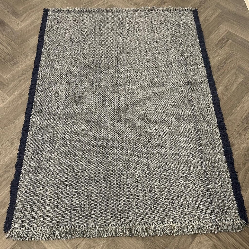 Brinker Barrax Blue Vloerkleed - 170x230cm, Grijs, Brinker, Brinker, 200 cm of meer