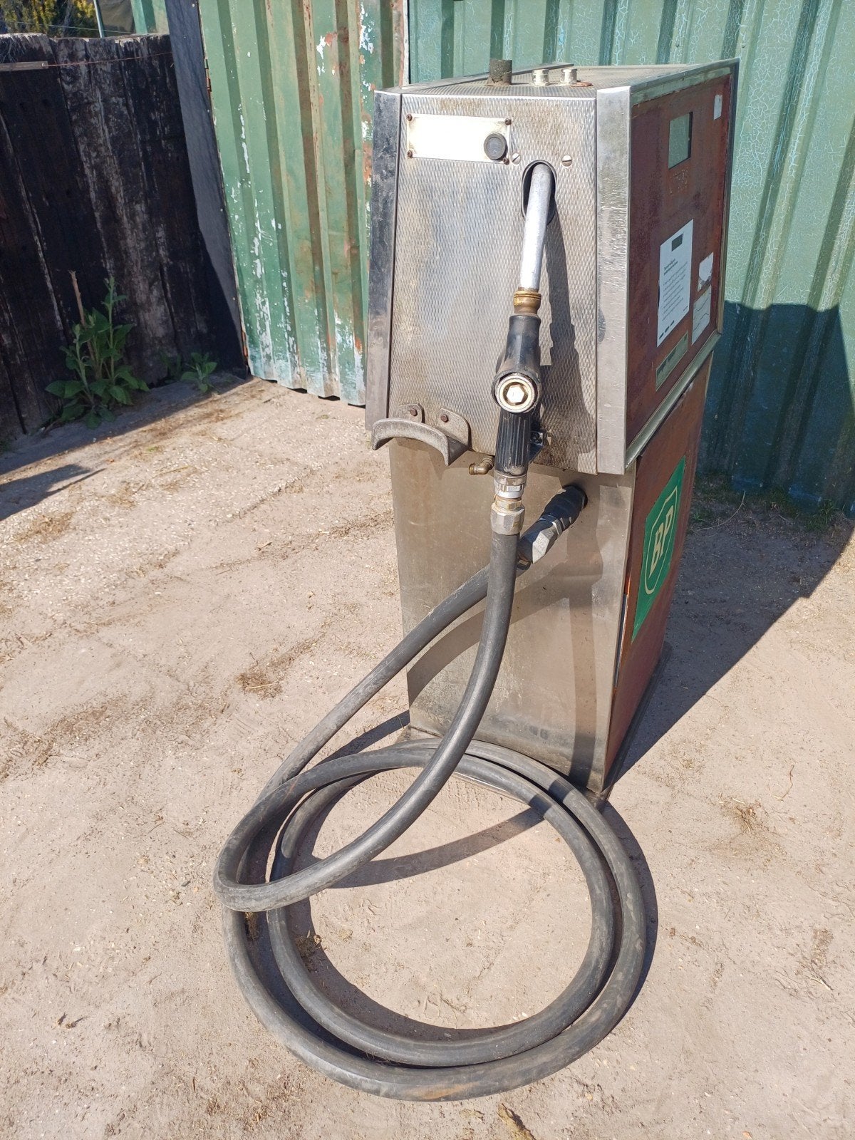Oude Bennett en Sauser benzinepomp  / dieselpomp uit 1991.., Ophalen, Gebruikt