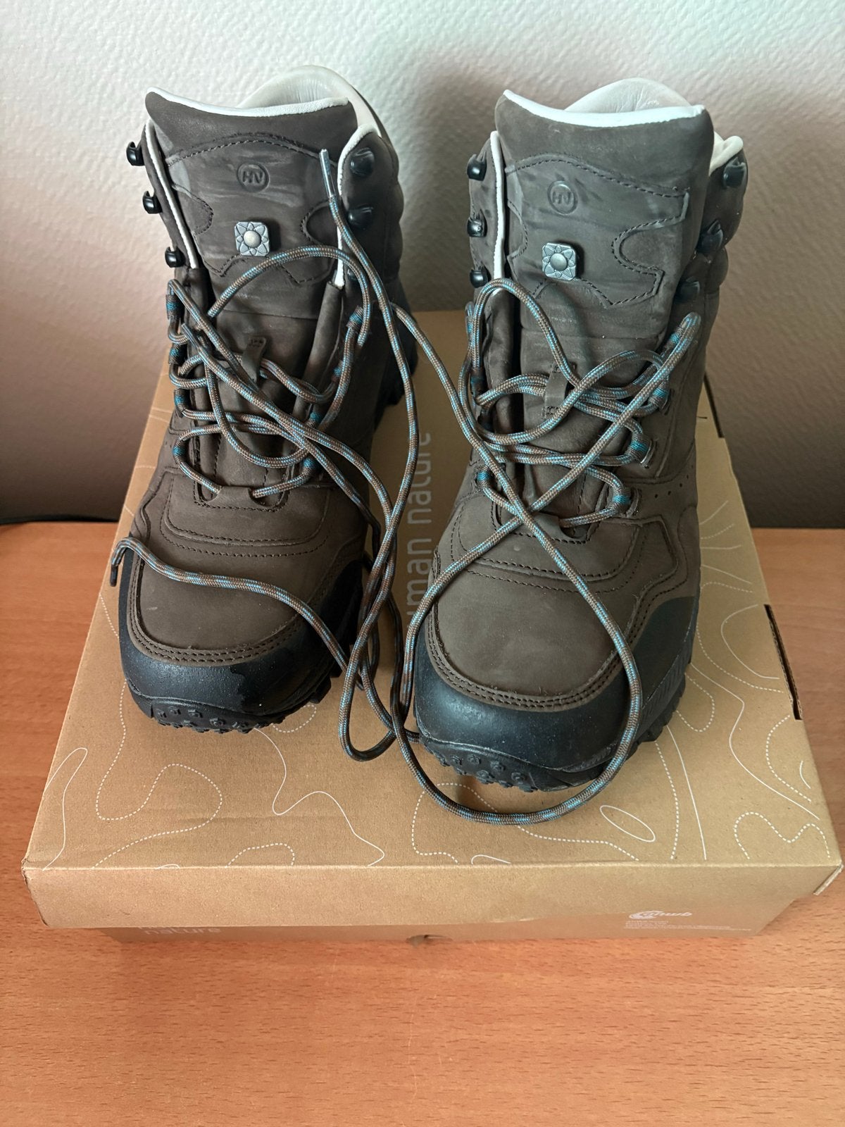 Human Nature Alvardo Donker Bruin Wandelschoenen Maat 44, Ophalen of Verzenden, Zo goed als nieuw, Schoenen