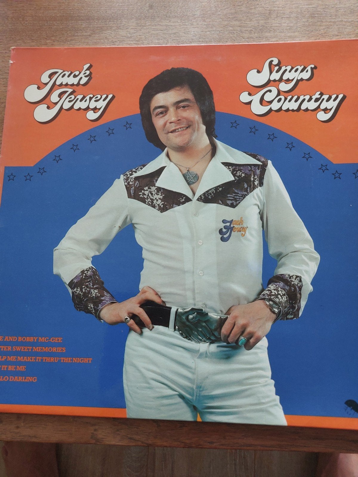 Jack Jersey Sings Country LP - Vintage Country Muziek, Ophalen of Verzenden, Gebruikt, Album, Country