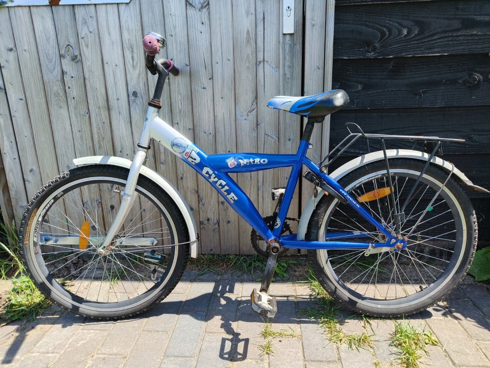 Nitro Cycle kinderfiets 22 inch, Ophalen, Gebruikt, 20 inch of meer