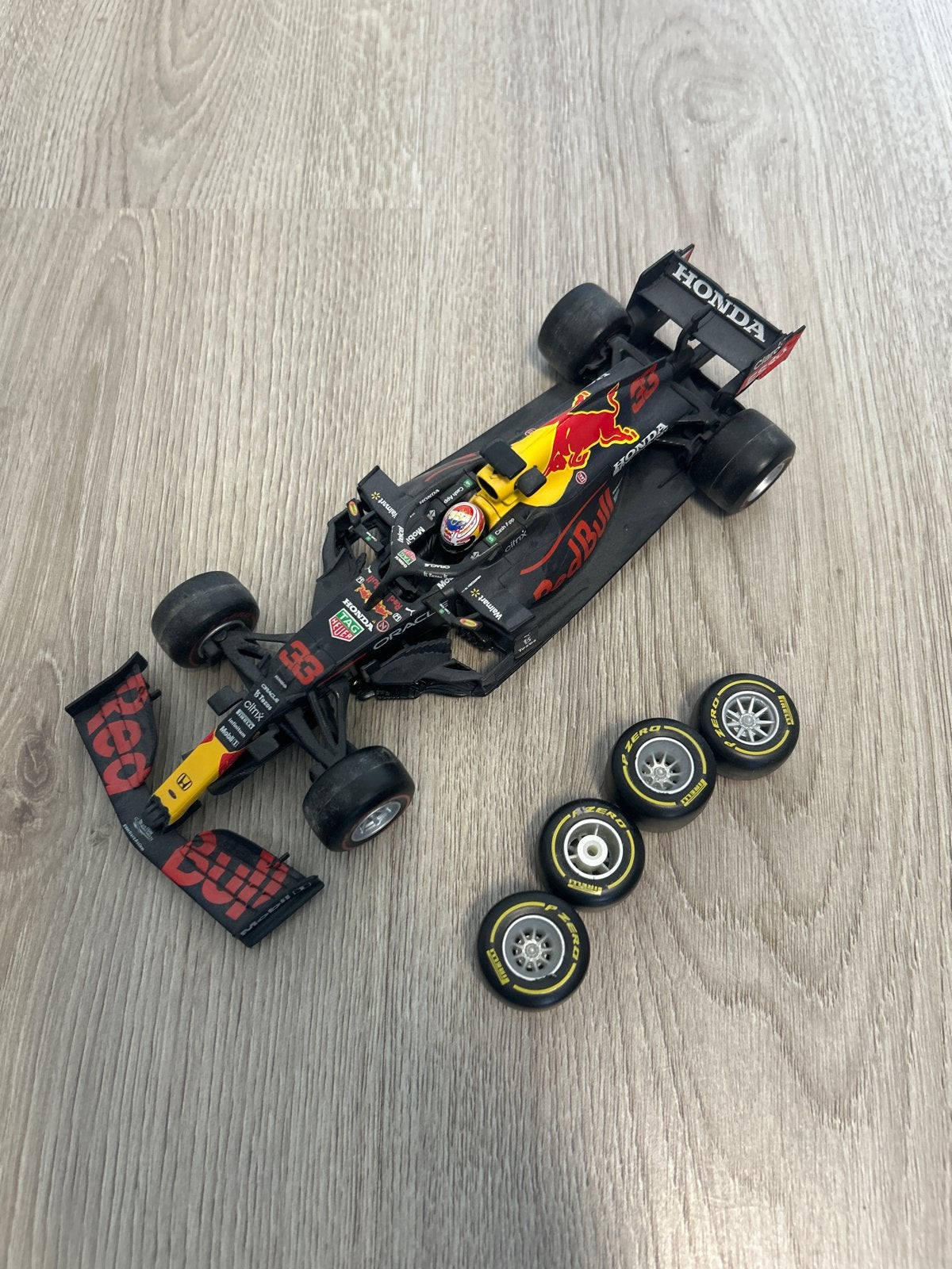 Jumbo Red Bull Racing F1 modelauto Max Verstappen, Overige merken, Gebruikt, Auto, 1:32 tot 1:50