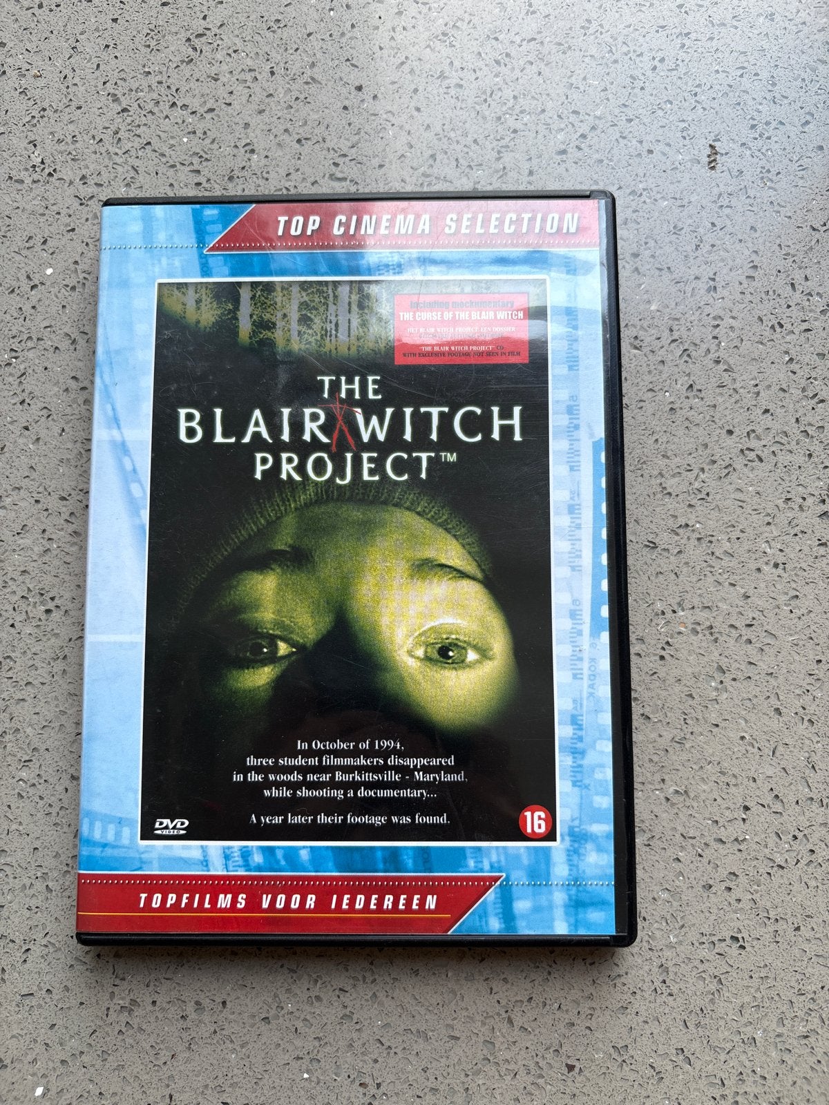 The Blair Witch Project DVD - Horror Klassieker, Psychologisch, Vanaf 16 jaar, Nederlands, Ophalen of Verzenden