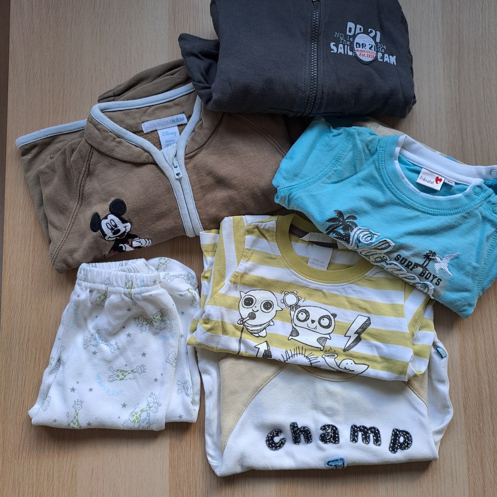 Babykleding maat 62, Kinderen en Baby's, Gebruikt, Jongetje of Meisje, Setje, Diverse merken