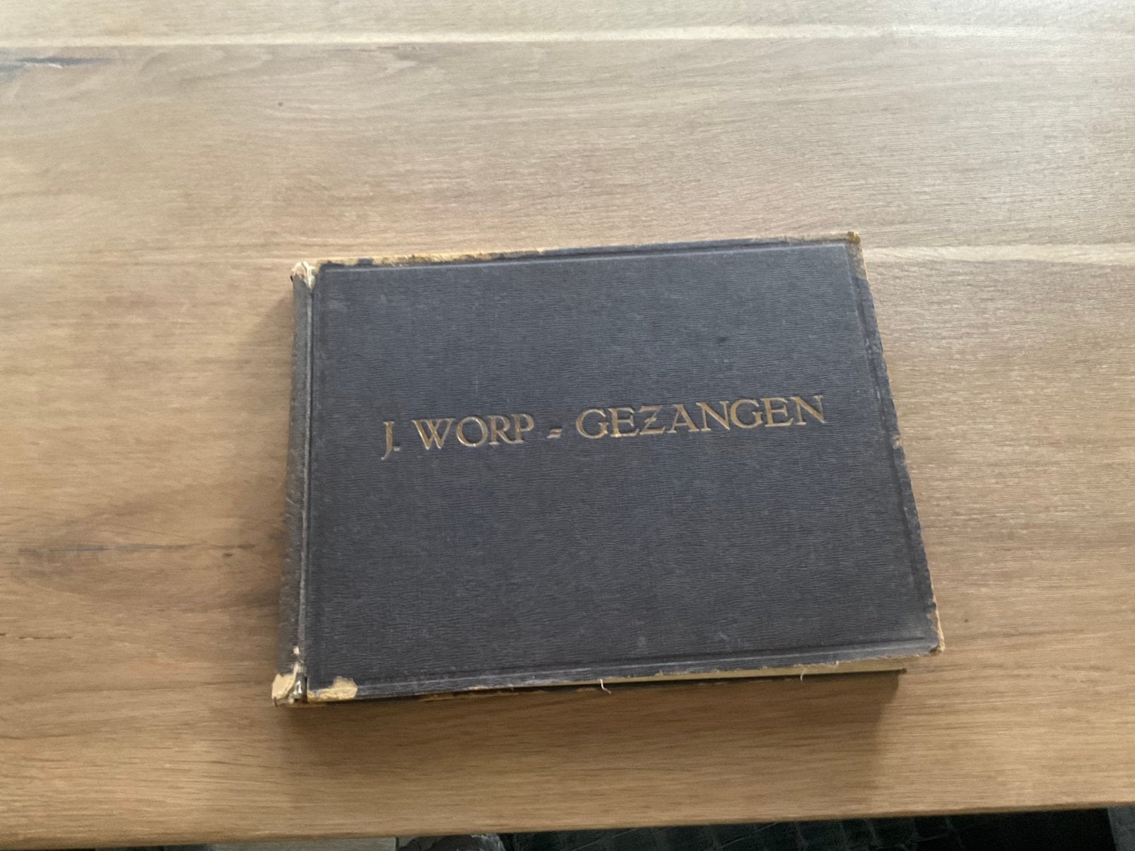 Worp, gezangboek met voorspelen, Muziek en Instrumenten, Ophalen of Verzenden, Gebruikt
