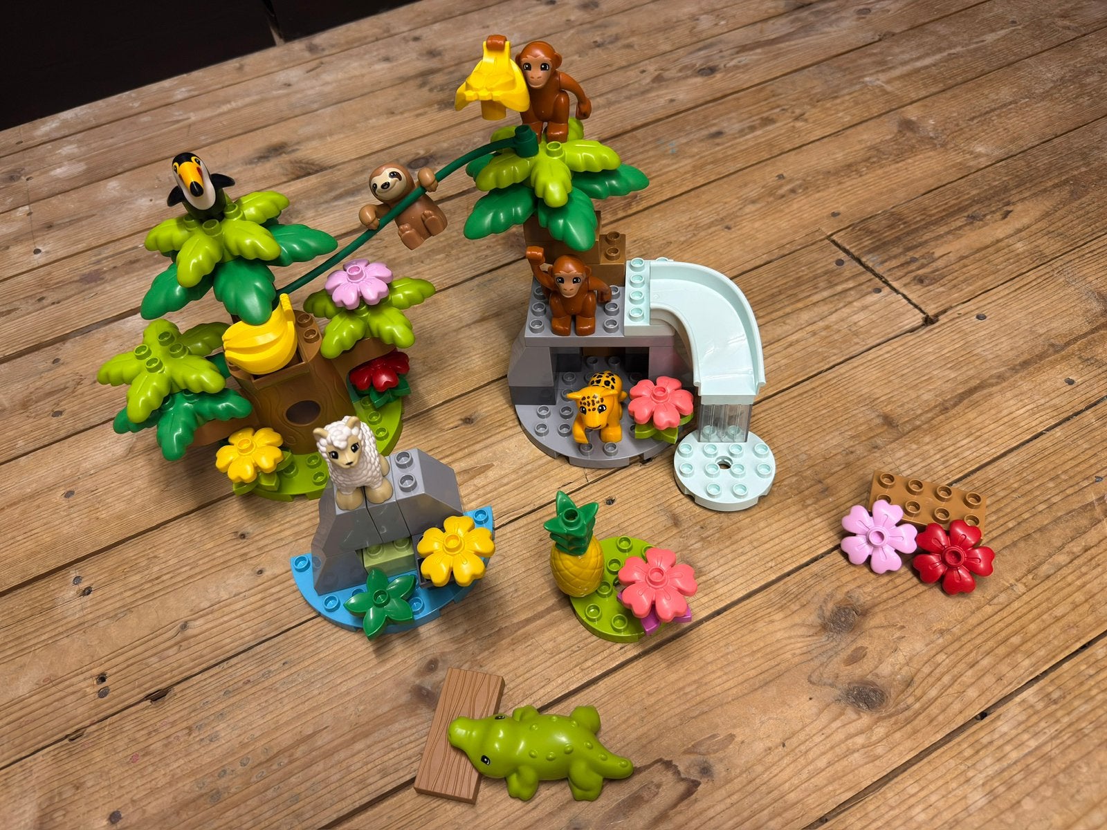 DUPLO 10973 - Wilde dieren van Zuid-Amerika - Gebruikt, Kinderen en Baby's, Speelgoed | Duplo en Lego, Gebruikt, Overige thema's