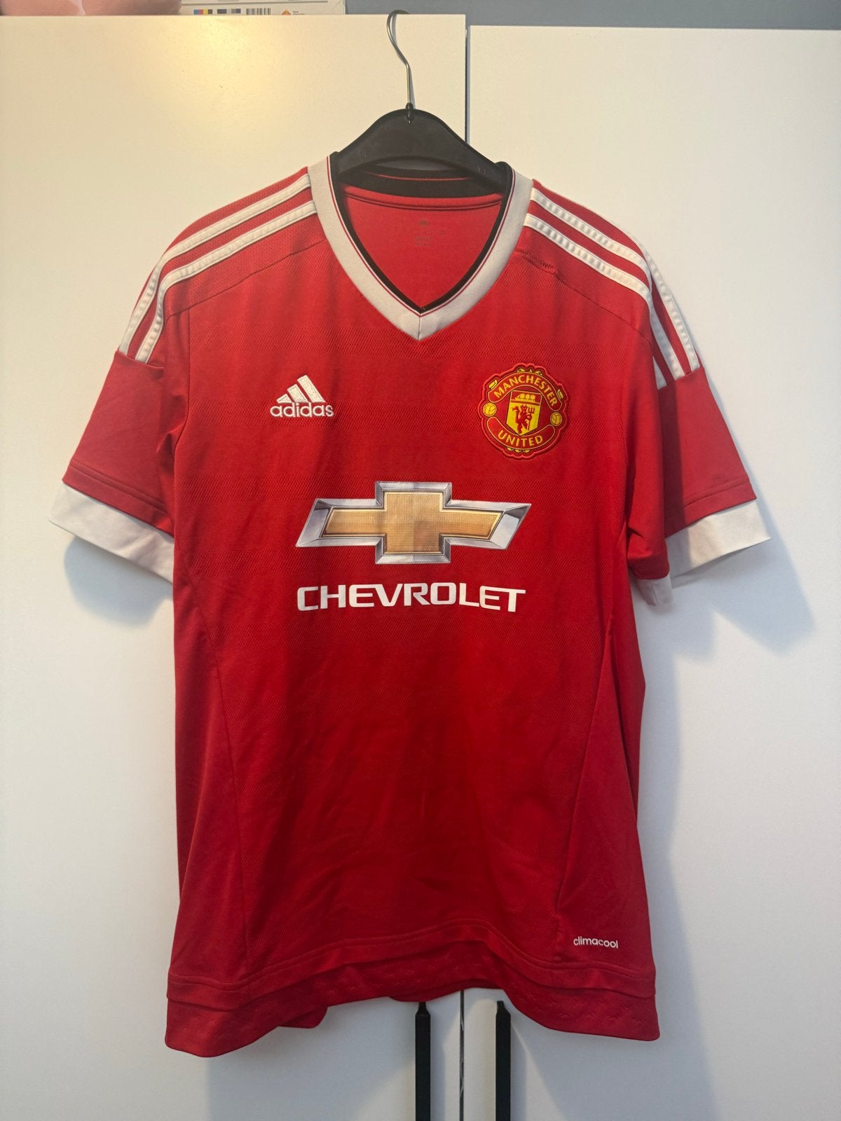 Manchester United thuisshirt Memphis Depay #7, Maat 48/50 (M), Ophalen of Verzenden, Voetbal, Gedragen
