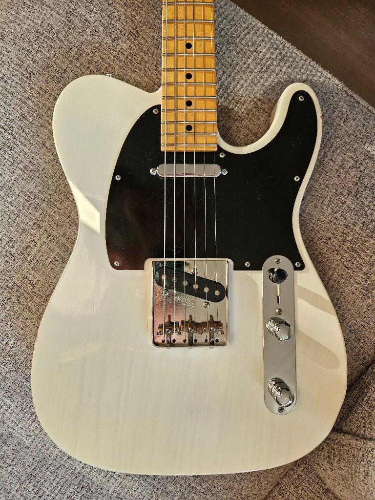 Suhr Classic T Antique MPL SS Trans White + Suhr gigbag, Muziek en Instrumenten, Snaarinstrumenten | Gitaren | Elektrisch, Ophalen of Verzenden