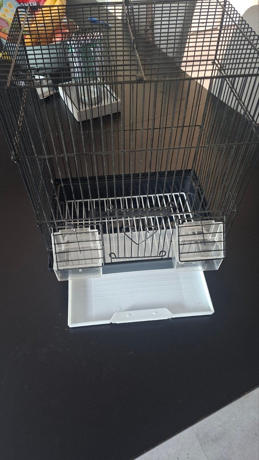 leuke vogelkooi, Dieren en Toebehoren, Ophalen, Zo goed als nieuw, Metaal, Vogelkooi