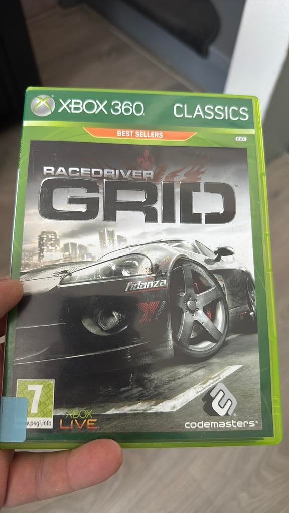 Recedriver grid xbox 360, 1 speler, Racen en Vliegen, Ophalen of Verzenden, Zo goed als nieuw