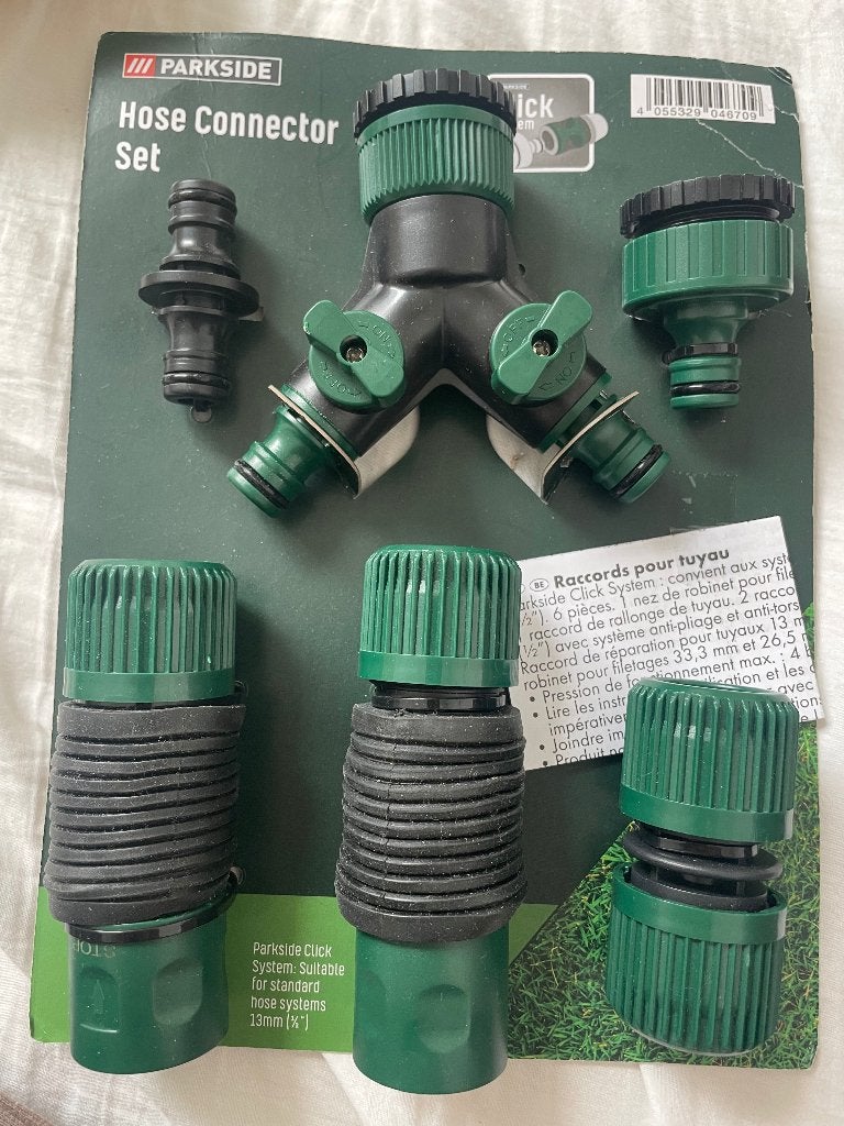 Tuinslang koppeling set, Ophalen of Verzenden, Nieuw, Tuinslang