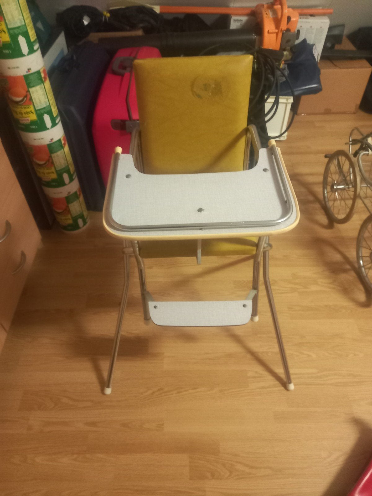 Vintage kinderstoel, Kinderen en Baby's, Kinderstoelen, Ophalen, Gebruikt, Overige typen