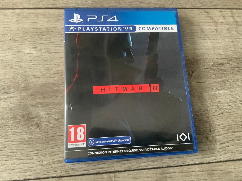 Playstation 4 - Hitman III ( 3 ) VR PSVR voor de PS4, Spelcomputers en Games, Games | Sony PlayStation 4, Avontuur en Actie, Vanaf 18 jaar