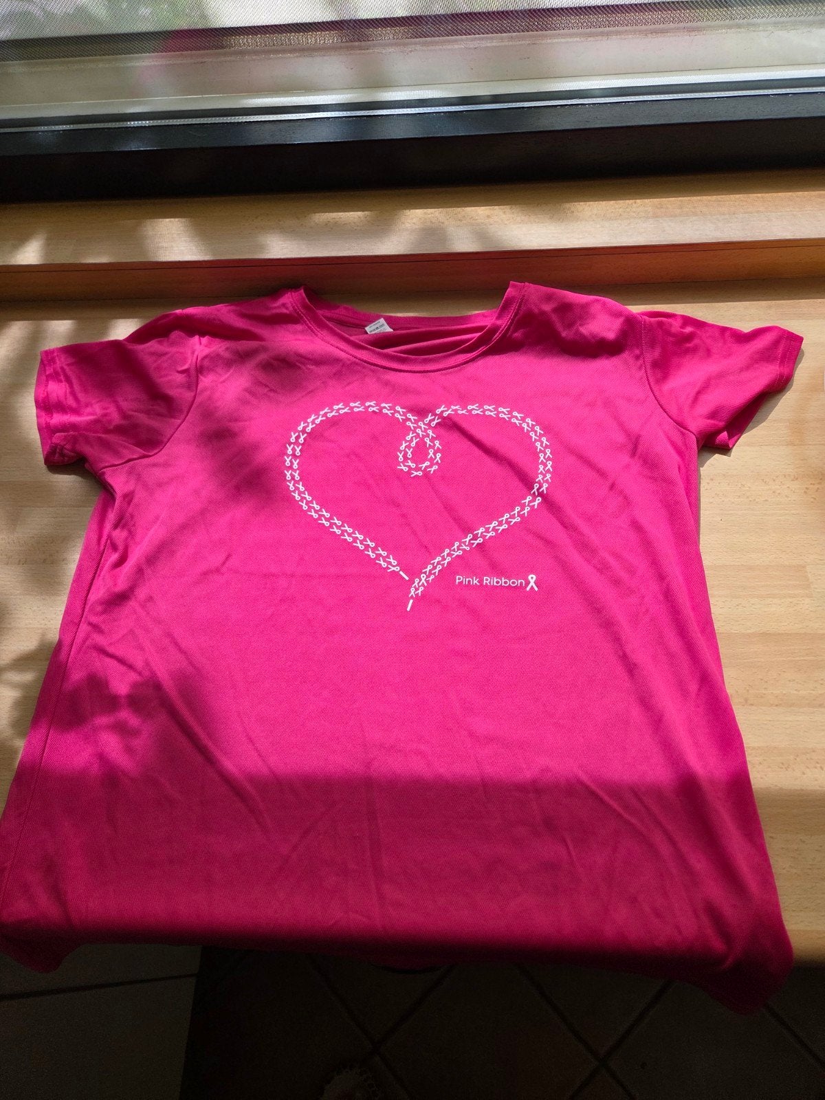 Dames Pink Ribbon shirt 2026, Ophalen, Maat 46/48 (XL) of groter, Nieuw, Merkloos