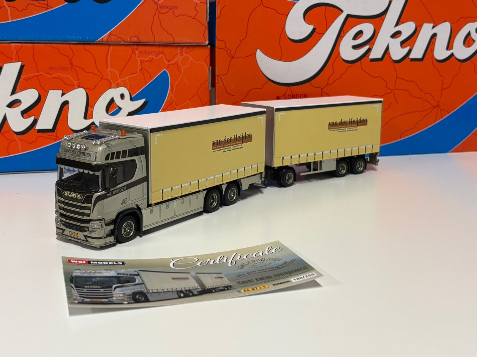 Wsi vd Heijden, Ophalen of Verzenden, Zo goed als nieuw, Bus of Vrachtwagen, Wsi