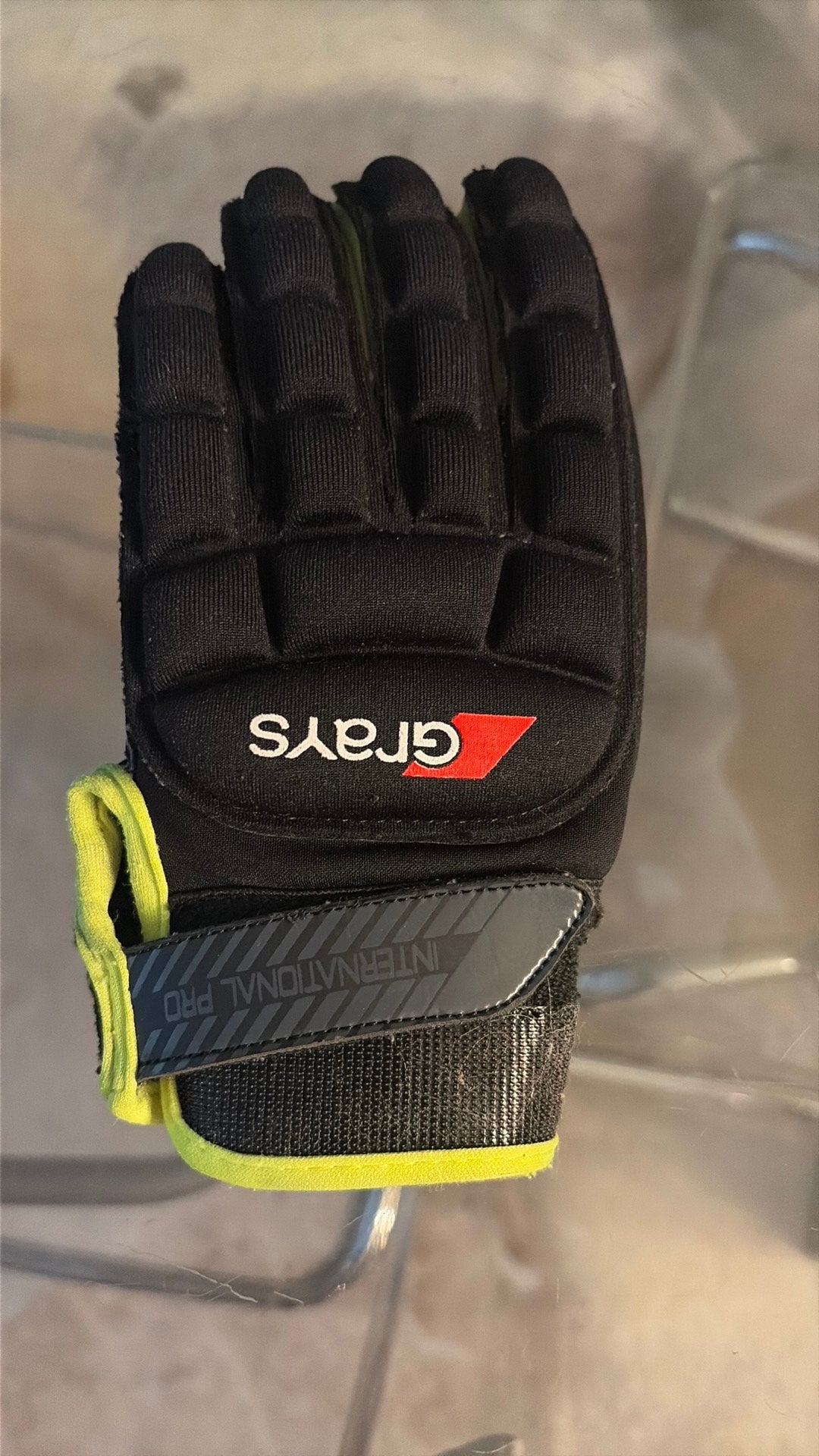 Hockey handschoen zaal Grays maat xs, Sport en Fitness, Ophalen of Verzenden, Zo goed als nieuw, Overige typen