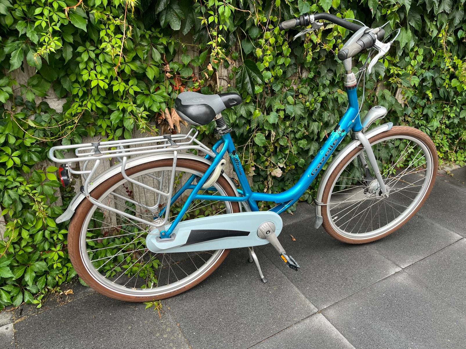 Gazelle bloom moederfiets maat 57, Fietsen en Brommers, Fietsen | Dames | Moederfietsen, Ophalen, 2 zitjes, Gebruikt, 56 cm of meer