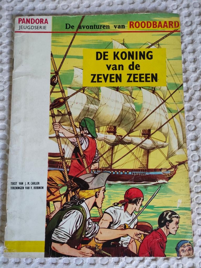 ROODBAARD 2 De koning van de zeven zeeen (jfb-1€), Boeken, Stripboeken, Eén stripboek, Ophalen of Verzenden, Gelezen